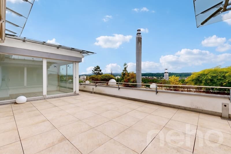 Terrassenhaus mit Blick über Bremgarten (2)