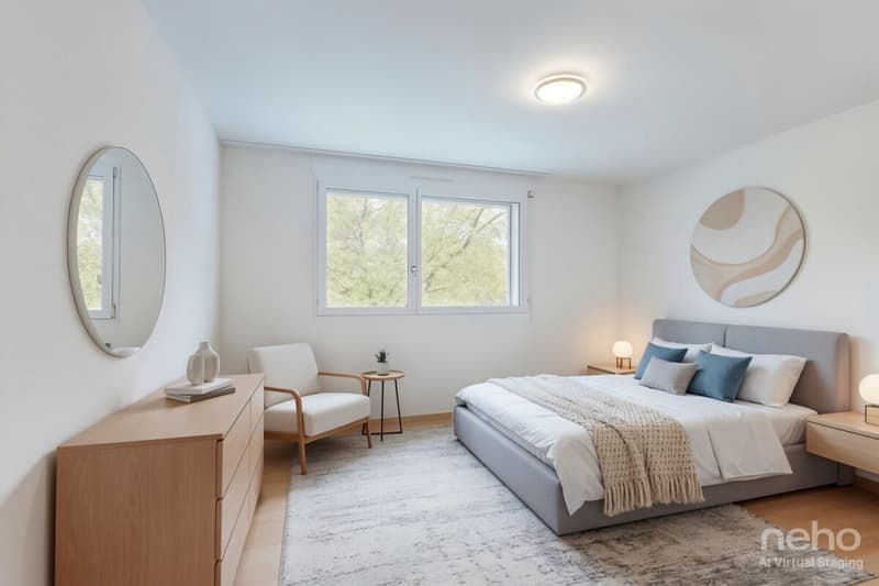 À Payerne ? Appartement 3.5 pièces moderne avec balcon (7)