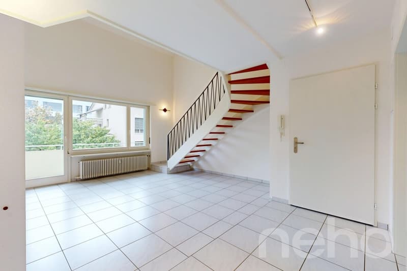 Maisonette-Dachwohnung mit drei Balkonen und eigenem Gartenanteil (5)