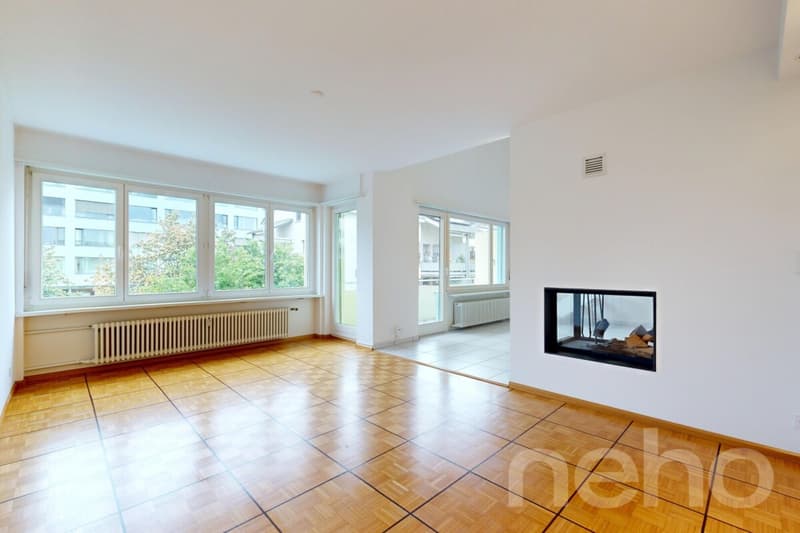 Maisonette-Dachwohnung mit drei Balkonen und eigenem Gartenanteil (10)