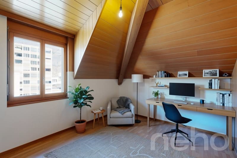 Grosszügige 5-Zimmer-Duplexwohnung mit Bergblick in Visp (5)