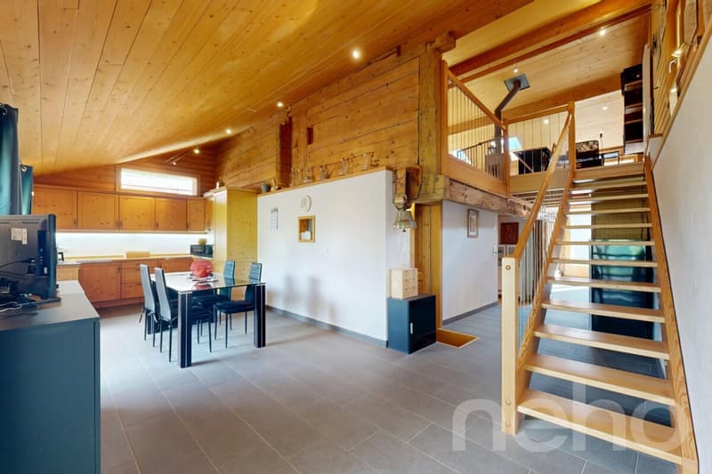 Exclusif: magnifique chalet avec 2 chambres dans un hameau (2)