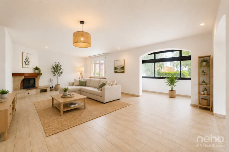 Grand appartement de 4.5 pièces en rez-de-jardin (3)