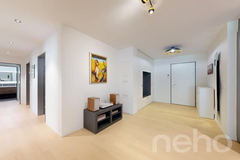 Moderne 4.5 Zimmer Wohnung mit Aussicht ins Grüne (12)