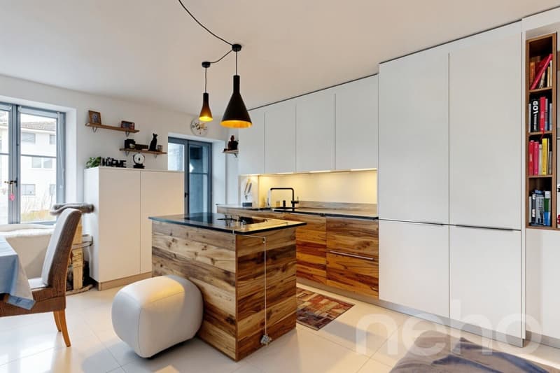 Bel appartement de 5 pièces de 97 m² dans le centre de La Plaine (1)