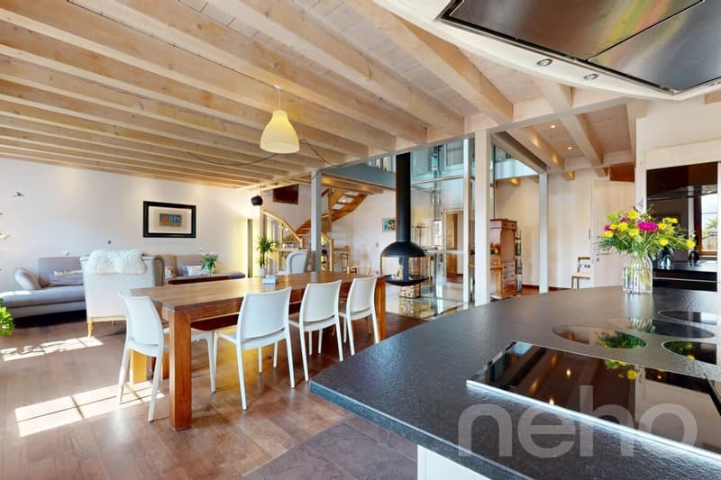 Luxueuse villa familiale avec spa et vue panoramique à Montreux (2)