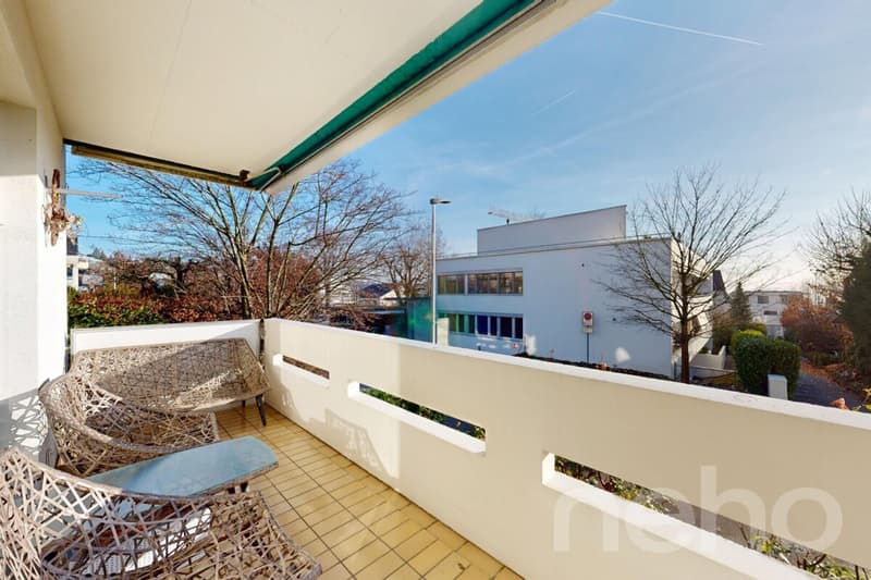 Renovierte 3.5-Zimmer-Wohnung mit Balkon und Garten in Oberwil (2)