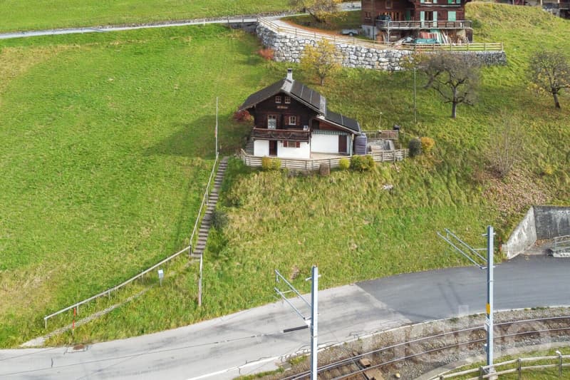 Exclusif : Chalet 2.5 pièces avec jardin (3)