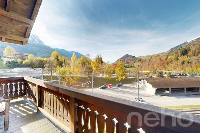 Exclusif : Chalet 2.5 pièces avec jardin (7)