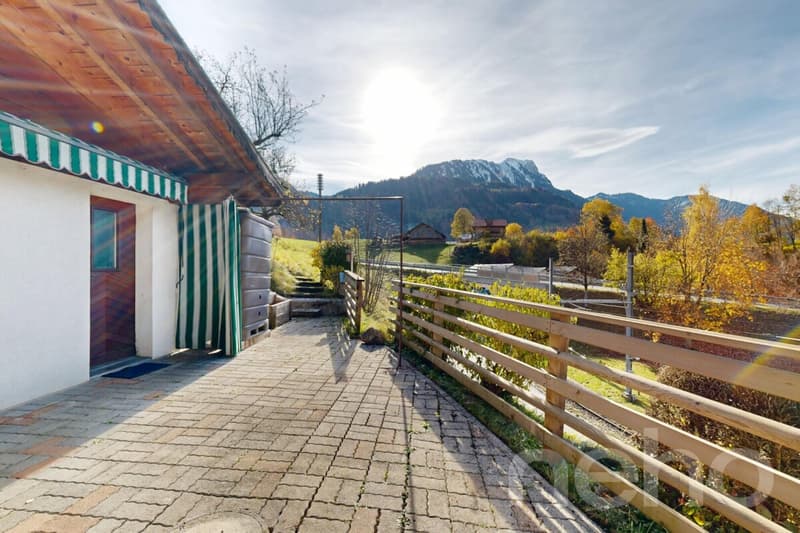 Exclusif : Chalet 2.5 pièces avec jardin (9)