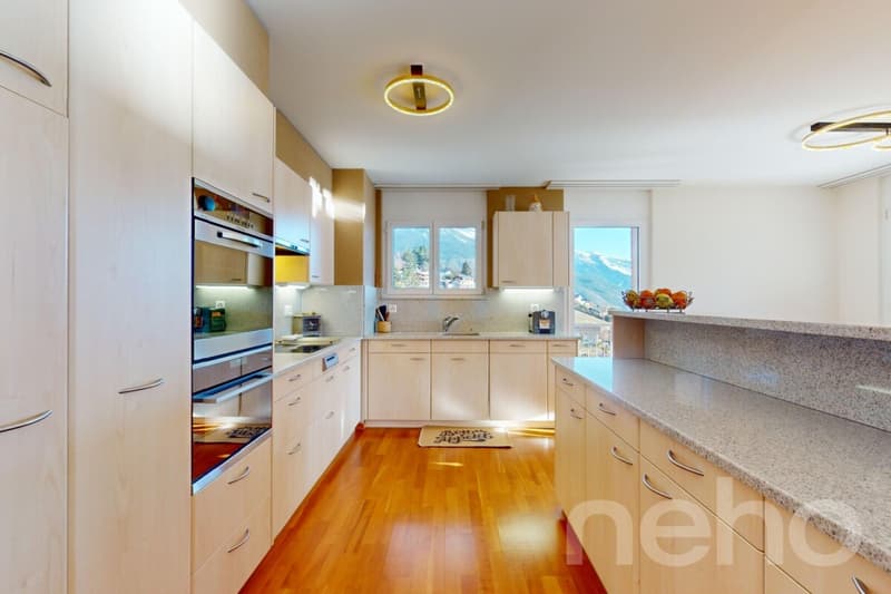 Magnifique Appartement avec Vue à Venthône (5)