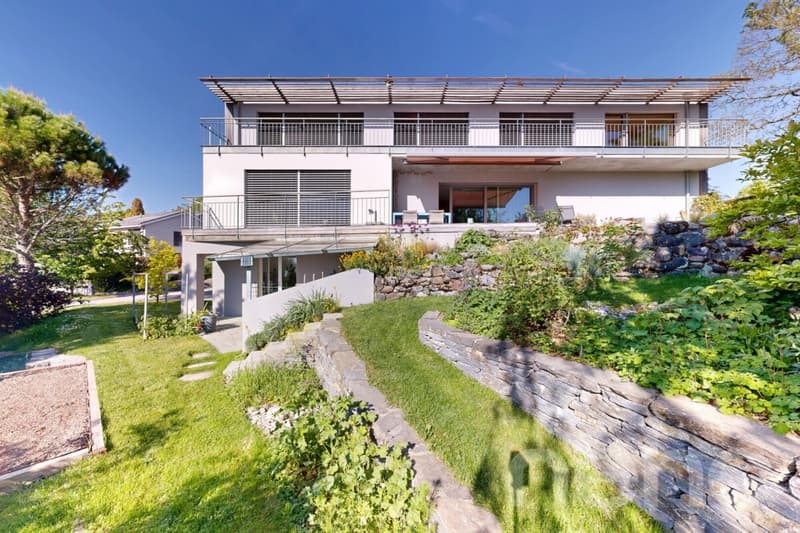 Villa contemporaine de standing dans un cadre privilégié à Vevey (11)