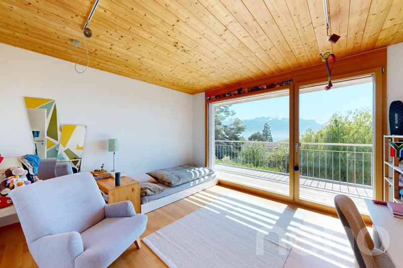 Villa contemporaine de standing dans un cadre privilégié à Vevey (8)