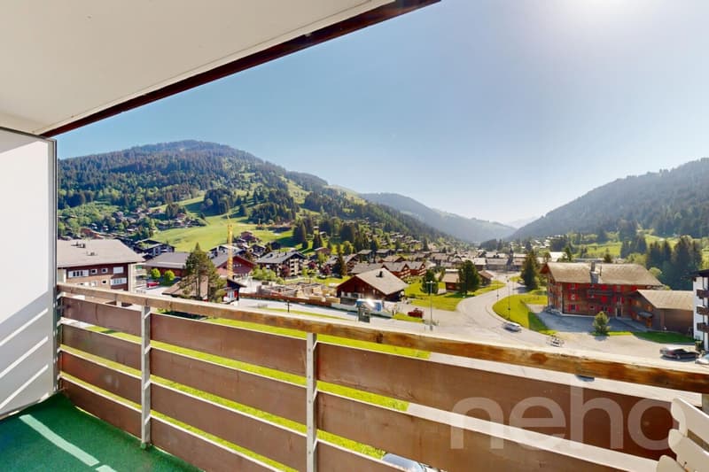 Charmant studio avec balcon et piscine au c?ur de Morgins (11)