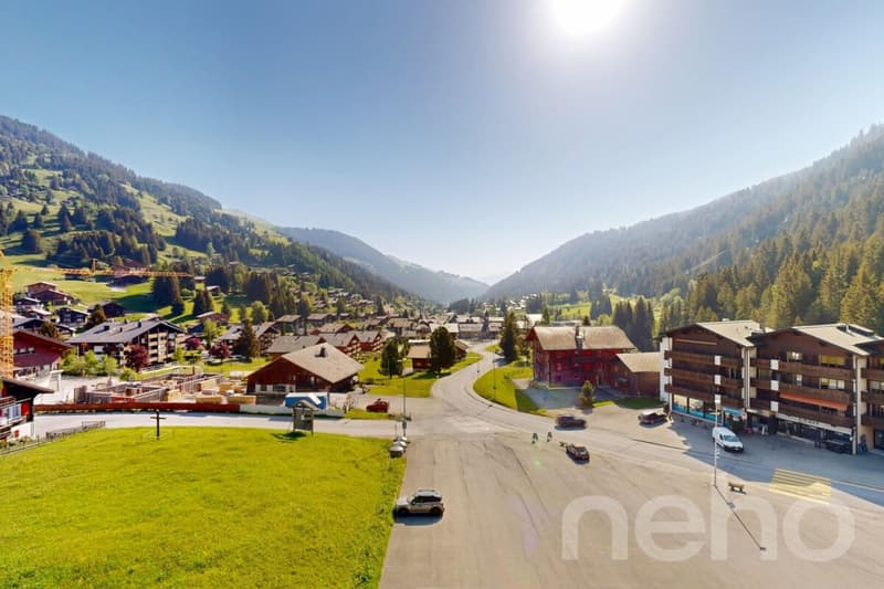 Charmant studio avec balcon et piscine au c?ur de Morgins (9)