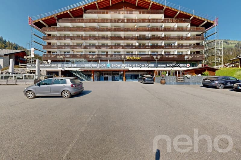 Charmant studio avec balcon et piscine au c?ur de Morgins (10)