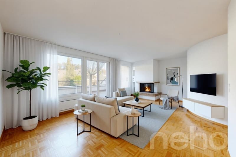 Einfamilienhaus-Feeling in Ebmatingen ? Maisonette über drei Etagen (3)