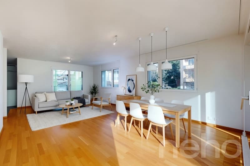 Grand appartement de 4,5pces dans un quartier paisible de Chailly (1)