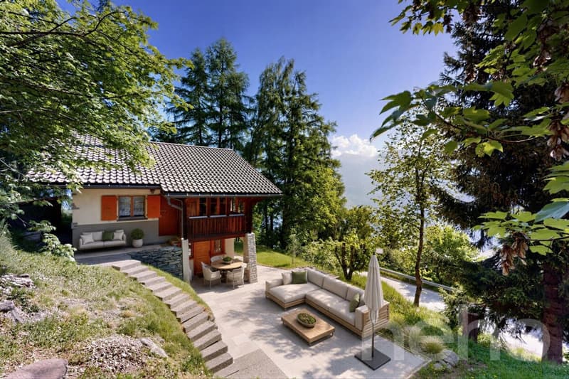 Magnifique chalet de montagne avec vue panoramique à Hérémence (2)