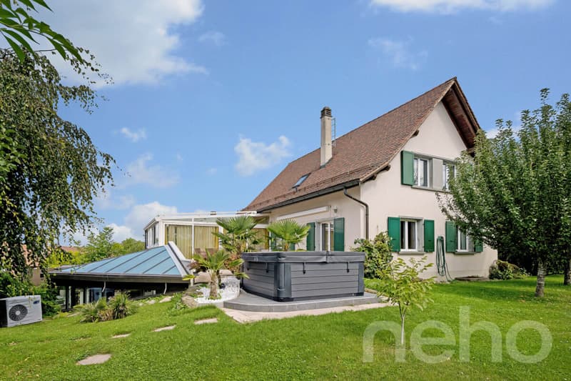 Villa raffinée avec spa privatif proche Lausanne (12)