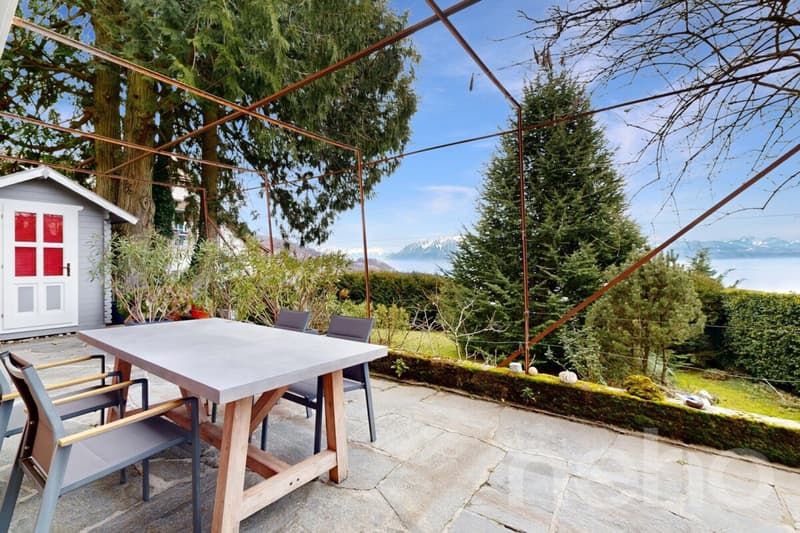 Maison de caractère avec vue panoramique sur le Léman et les Alpes (2)