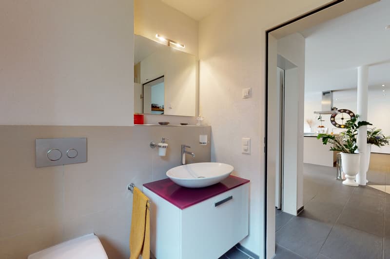 Modernes 5.5 Zimmer Reiheneckhaus mit Garten und Sauna (11)