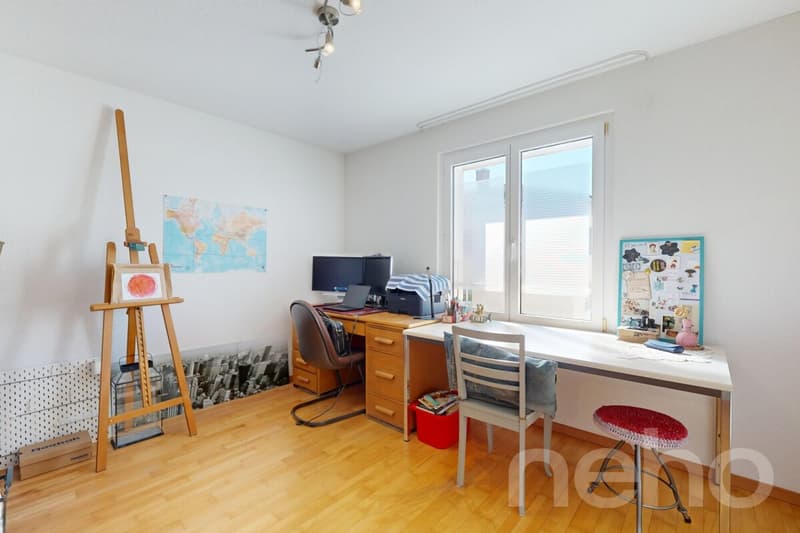 Corcelles: Grand 4.5 pièces lumineux avec 2 balcons, proche commodités (7)