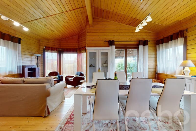 Splendide maison en bois a deux pas du lac (7)