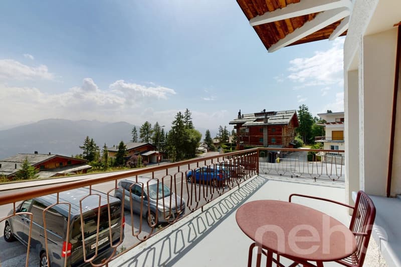 Superbe studio ensoleillé à Crans-Montana (8)