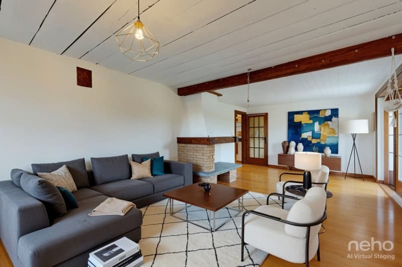 APPARTEMENT DE 4.5 PIÈCES AVEC JARDIN PRIVATIF À SOTTENS (1)