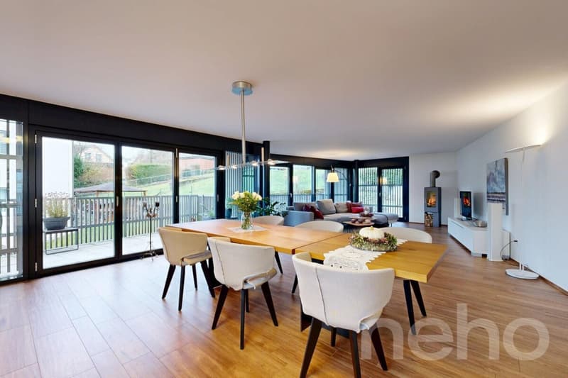 Moderne und grosszügige 4.5-Zimmerwohnung mit Schwedenofen (1)