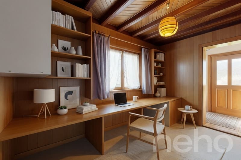 Charmante villa avec vue dégagée sur les Alpes et le lac (9)