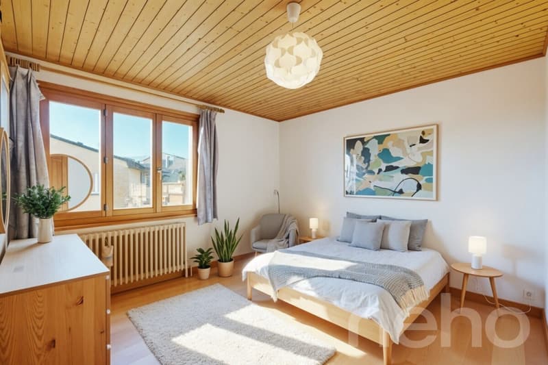 Charmante villa avec vue dégagée sur les Alpes et le lac (10)
