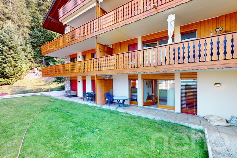 Appartement 2,5 pièces en rez-de-jardin avec piscine intérieure (8)