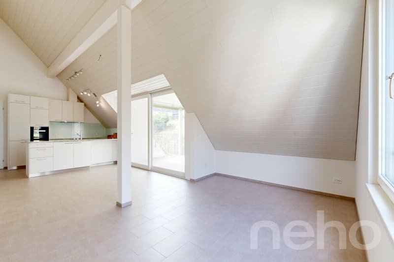 Moderne 4.5-Zimmer Dachwohnung mit Keller und grossem Estrich (4)