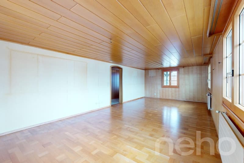 Chalet de caractère sur 1'741 m² avec rivière et potentiel (7)