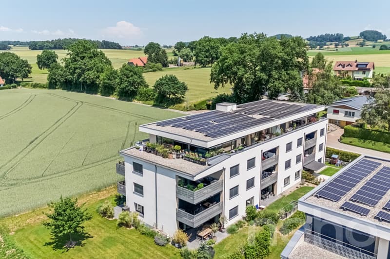 Attique d'exception avec terrasse panoramique entre Fribourg et Berne (10)