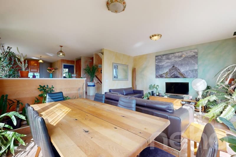 Charmante maison jumelle avec vue imprenable sur le Léman (3)