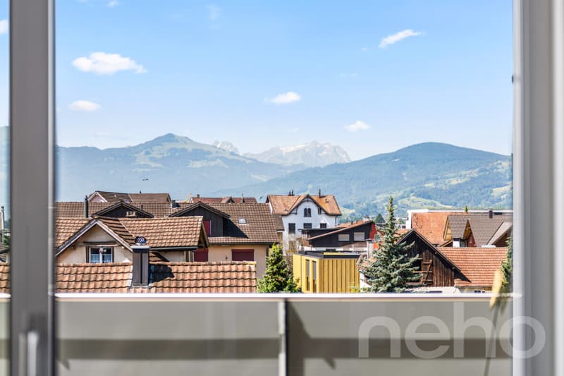 Exklusive Attika mit Wintergarten und 120 m² Terrasse (12)