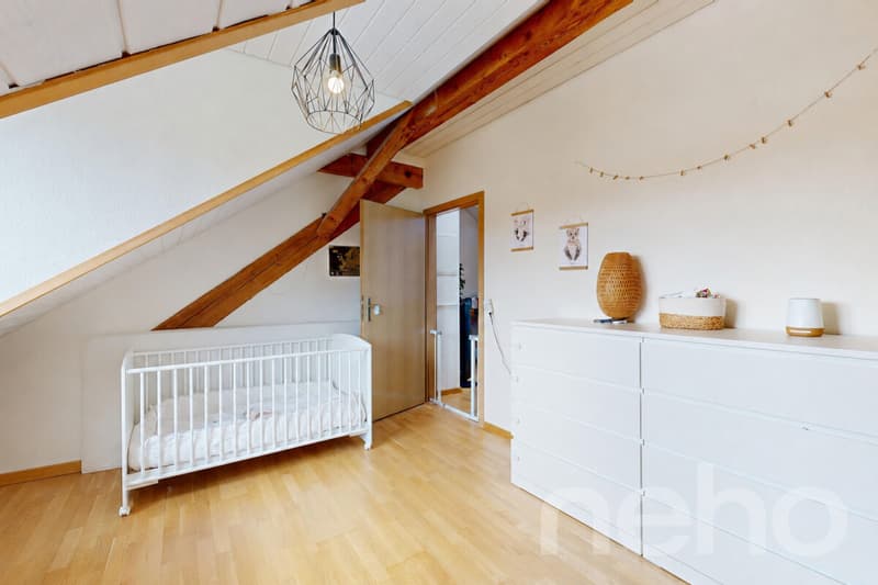 Charmante 3.5-Zimmer-Dachwohnung mit Balkon an ruhiger Lage in Basel (10)