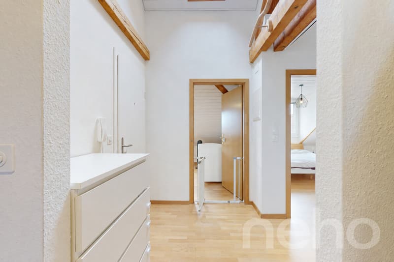Charmante 3.5-Zimmer-Dachwohnung mit Balkon an ruhiger Lage in Basel (4)