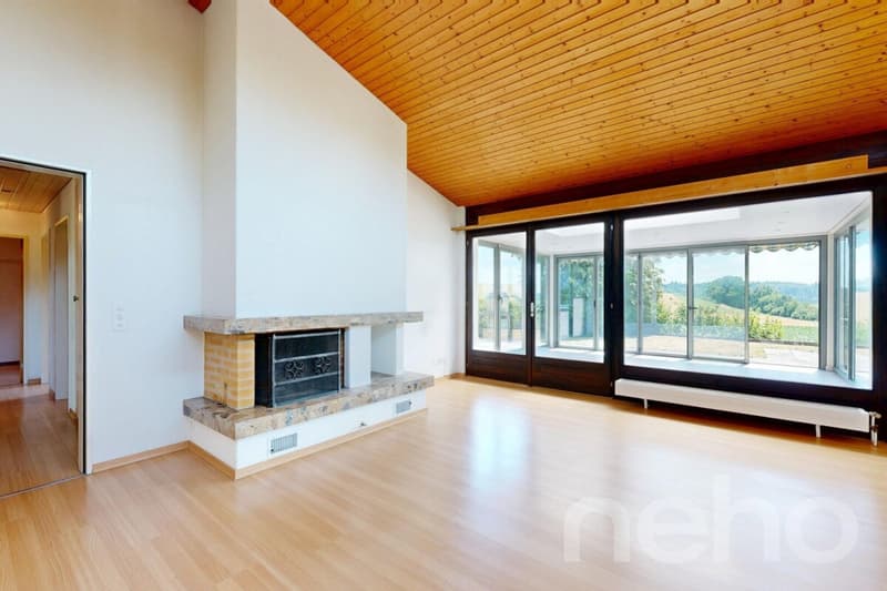 Wohnen am Feldrand - 5.5 Zimmer Haus im ruhigen Oberbipp (4)