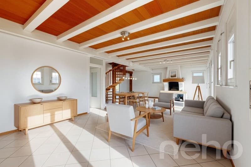 Spacieux et lumineux duplex en attique avec vue dégagée (5)