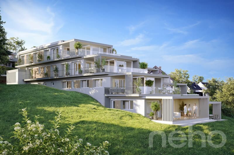 Splendide 4.5 pièces haut de gamme avec terrasse et vue sur le lac! (7)