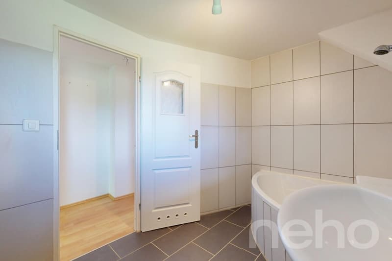 Zweifamilienhaus im Grünen mit 400 m² gewerblich nutzbarem Schuppen (9)