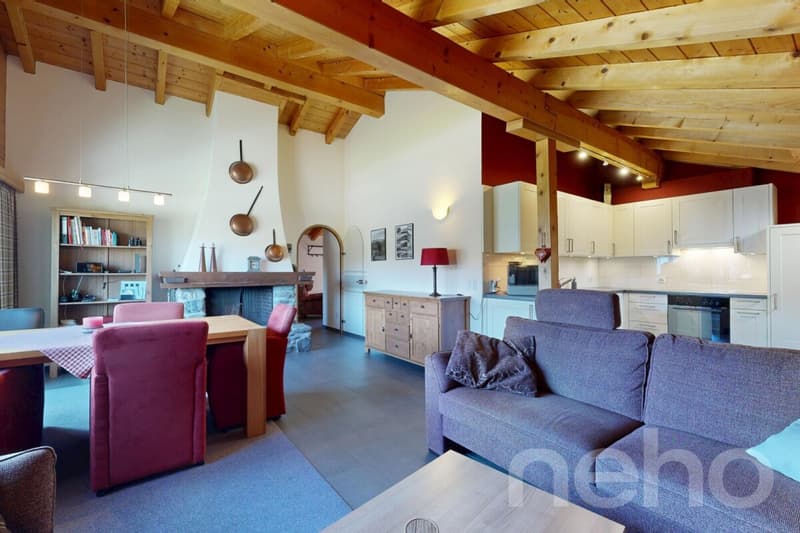 Charmante Dachwohnung mit Bergpanorama in Brigels (4)