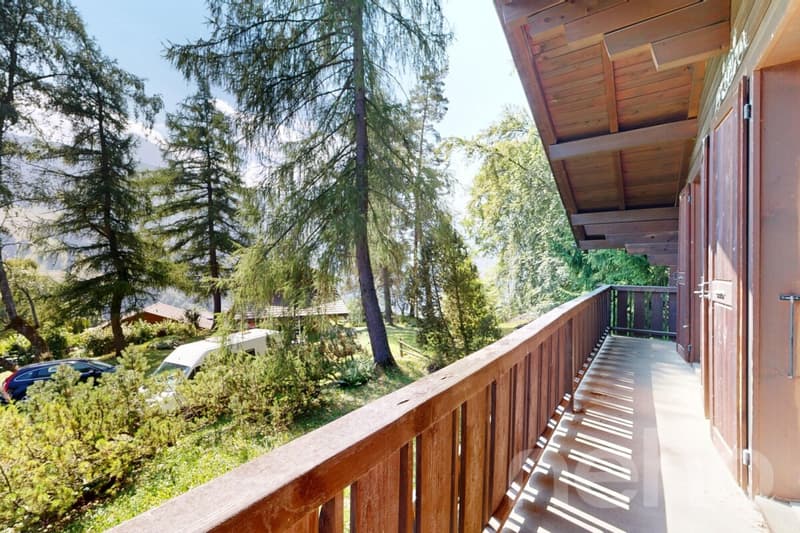 Charmant chalet montagnard à Gryon avec vue dégagée (12)