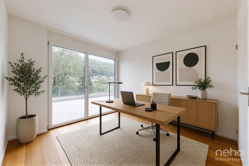 Moderne Doppelhaushälfte mit Weitsicht und grosser Terrasse (8)