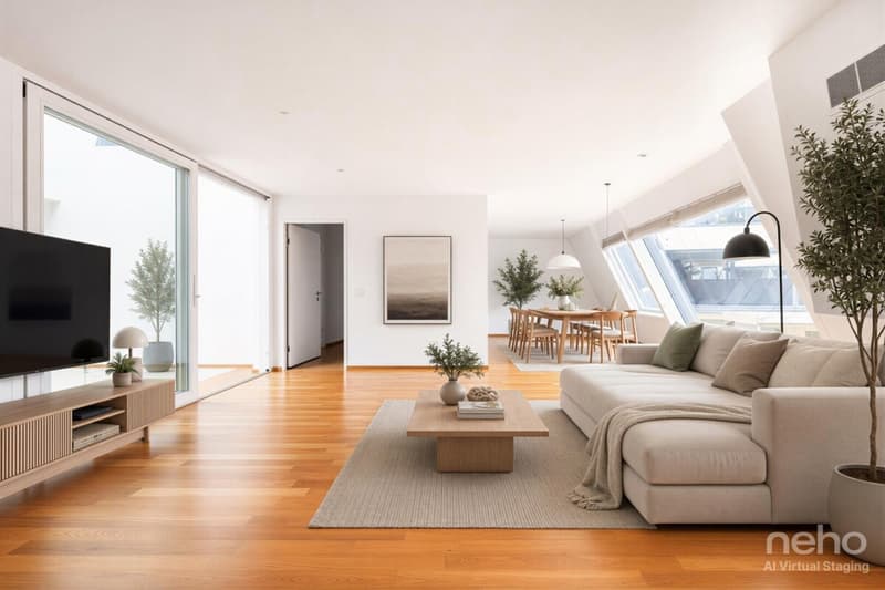 Einzigartige Attika-Maisonette mit Einliegerwohnung und Dachterrasse (1)