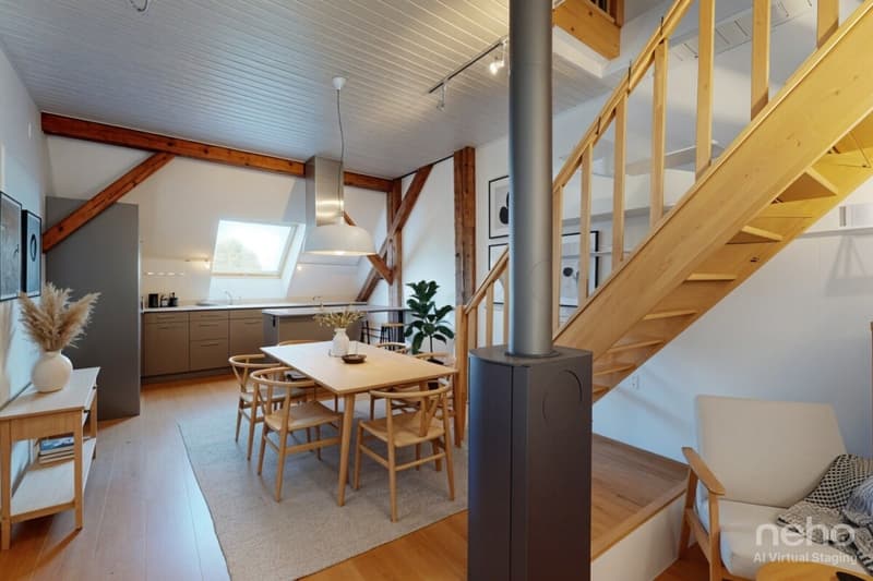 DUPLEX DE 2.5 PIÈCES AVEC JARDIN PARTAGÉ DANS UN CADRE CHAMPÊTRE (4)